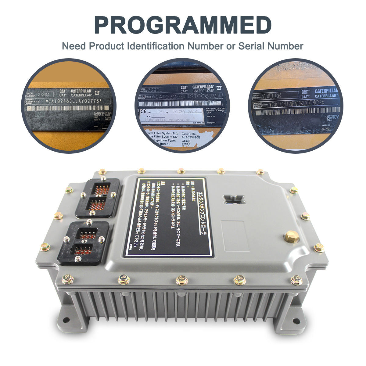 119-0609 1190609 Genuine Second Hand Controller Panel for Caterpillar 320L 312 325 - Image 2