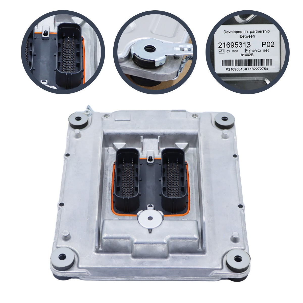 21695313 VOE21695313 20814604 Engine ECU Programmed for Volvo Machines - Image 4