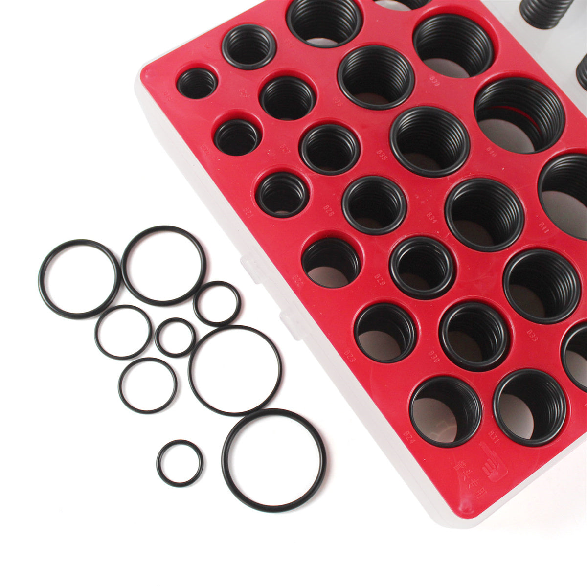 626PCS O-Ring Box for Komatsu PC60 PC100 PC200 PC300 Excavator - Image 3